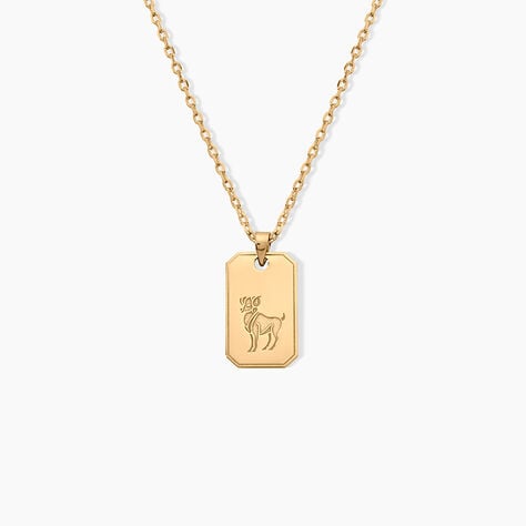 Collier Plaqu&eacute; Or Quintien - Colliers ete Homme | Marc Orian