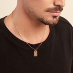 Collier Plaqu&eacute; Or Quintien - Colliers ete Homme | Marc Orian