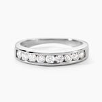 Alliance Giulia Or Blanc Diamant - Alliances personnalis&eacute;es Femme | Marc Orian