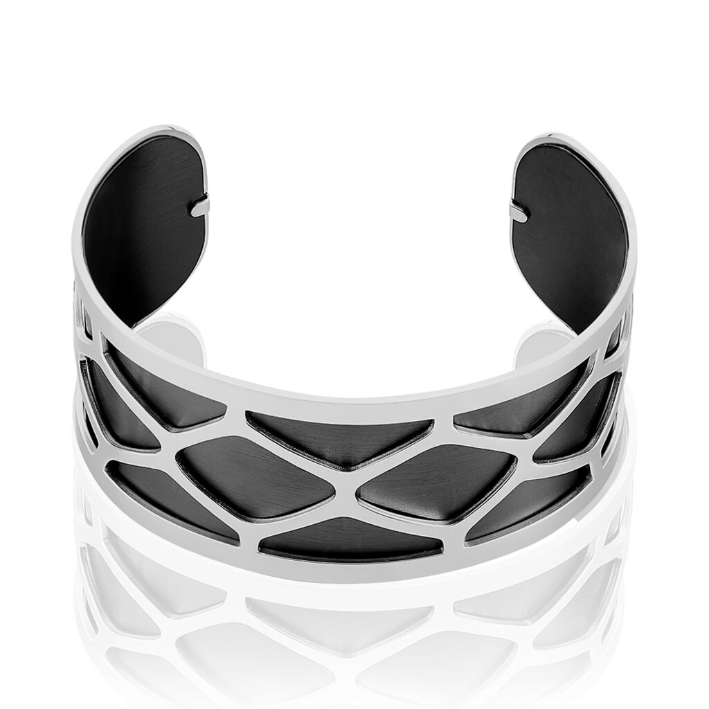 Bracelet Jonc Acier Blanc - Bracelets joncs Femme | Marc Orian