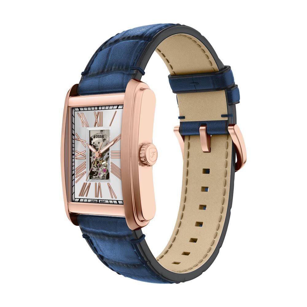 Montre Fossil Carraway Automatic Argenté - Montres automatiques Homme | Marc Orian