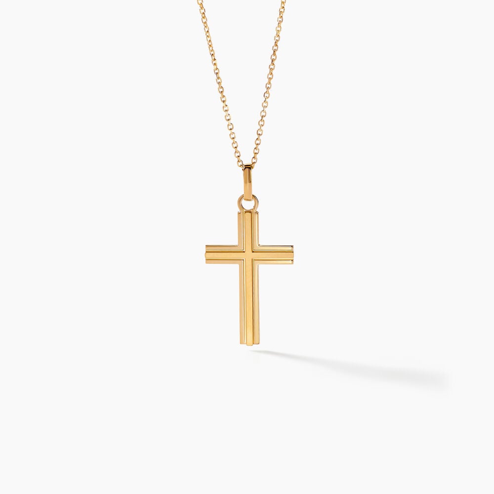 Pendentif Alyssa Croix Or Jaune - Pendentifs Unisex | Marc Orian
