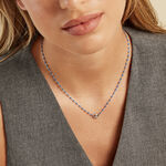 Collier Muguette Argent Blanc - Colliers ras du cou Femme | Marc Orian