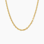 Collier Max Acier Jaune - Colliers fantaisie Femme | Marc Orian