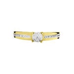 Bague Kate Or Jaune Diamant - Parures de mariage Femme | Marc Orian