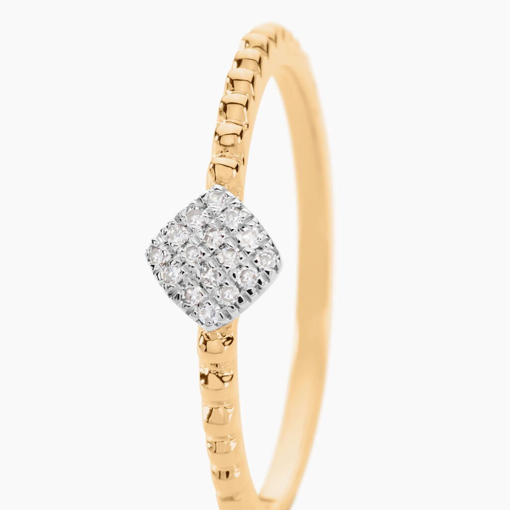 Bague Hanadi Or Jaune Diamant - Bagues Femme | Marc Orian