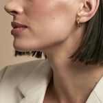 Cr&eacute;oles Ileen Plaqu&eacute; Or Dor&eacute; Oxyde De Zirconium - Cr&eacute;oles Femme | Marc Orian