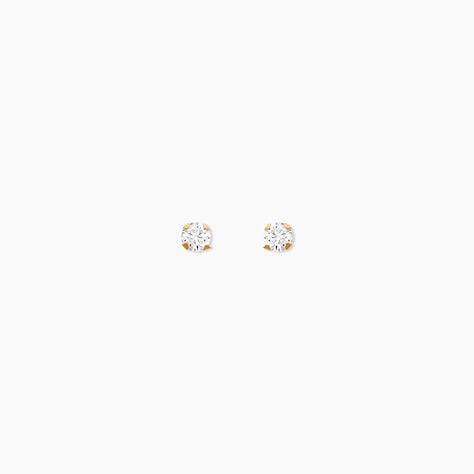 Boucles D'oreilles Barrettes Youssa Barrettes 5 Or Jaune Oxydes - Pendantes Femme | Marc Orian