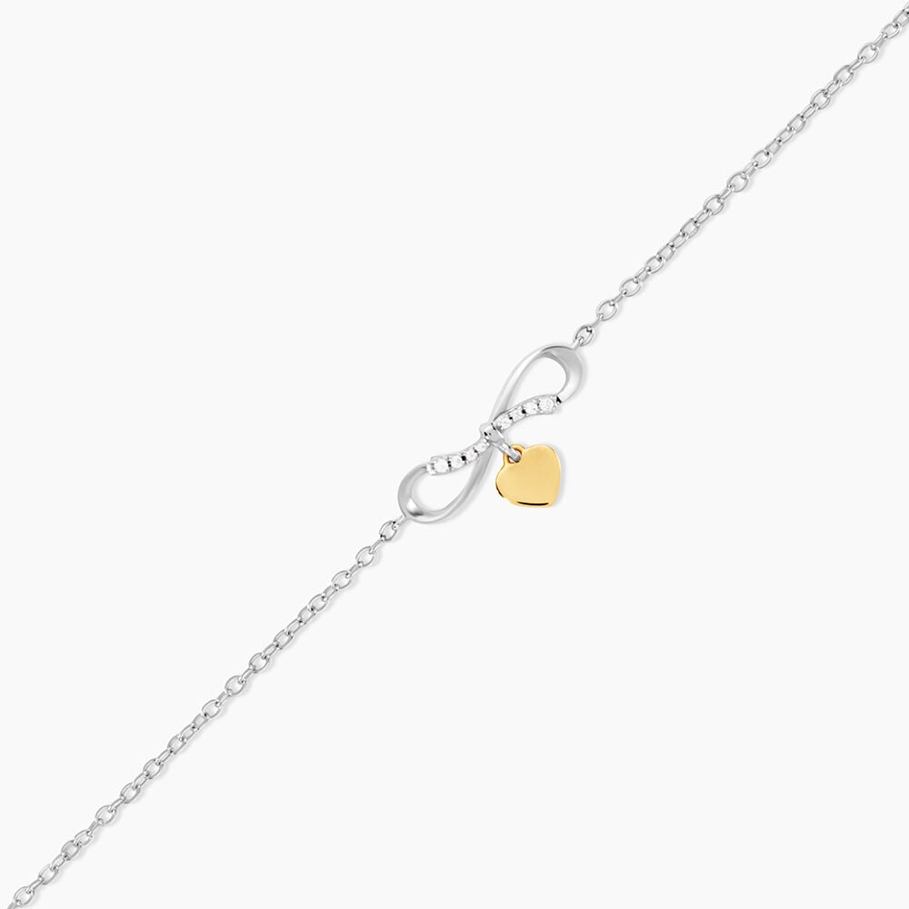 Bracelet Or Jaune Oxyde De Zirconium - Bracelets chaînes Femme | Marc Orian