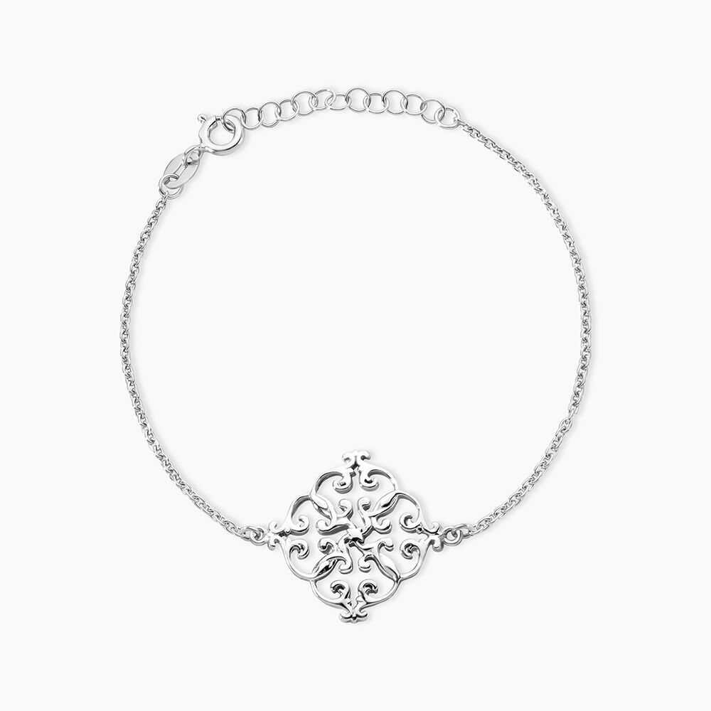 Bracelet Raelene Argent Blanc - Bracelets fantaisie Femme | Marc Orian