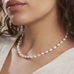 Collier Marame Or Jaune Perle De Culture - Colliers avec pierres Femme | Marc Orian