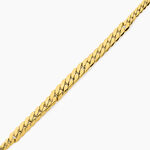 Bracelet Adelin Acier Jaune - Bracelets mailles Femme | Marc Orian