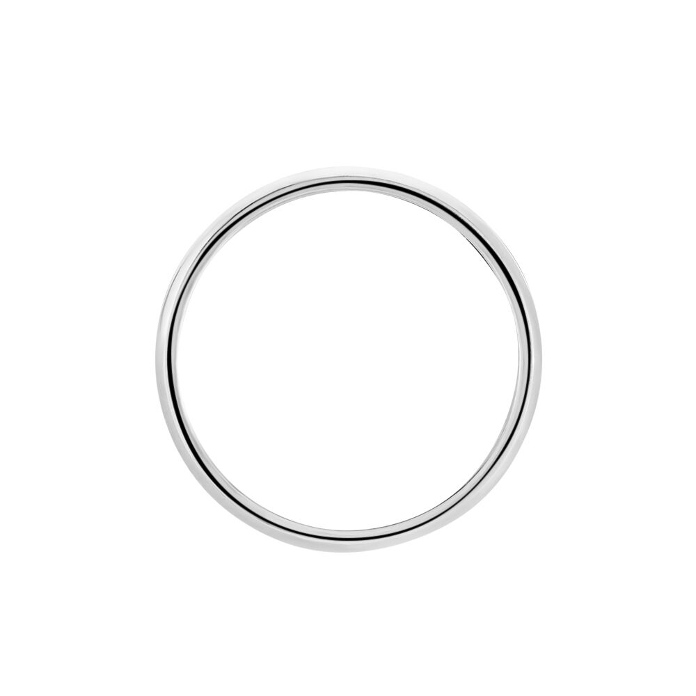 Alliance Alexyne Argent Blanc - Alliances duo Famille | Marc Orian