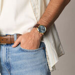 Montre Fossil Neutra Chrono Bleu - Montres &eacute;tanches Homme | Marc Orian