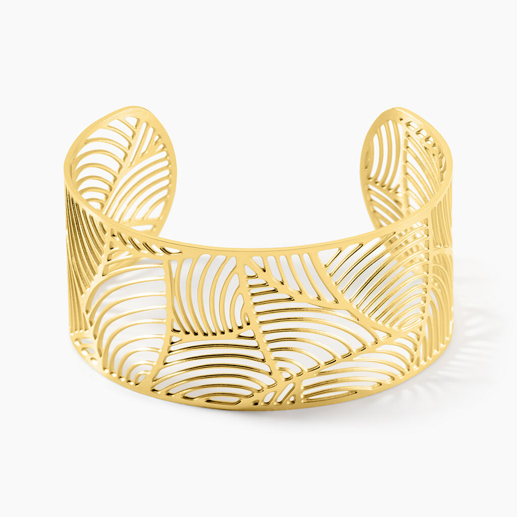 Bracelet Jonc Andor Acier Dore - Bracelets joncs Femme | Marc Orian