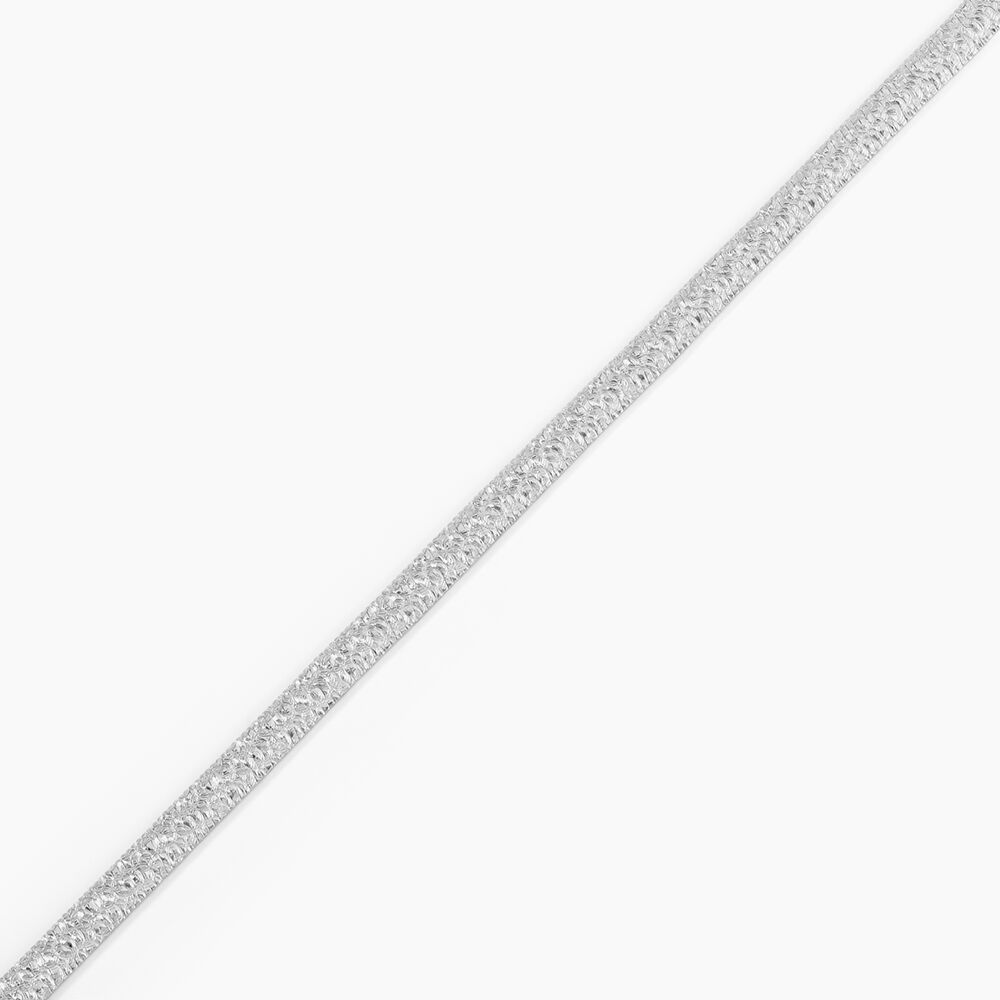 Bracelet Zoubeida Argent Blanc - Bracelets fantaisie Femme | Marc Orian