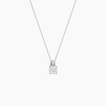 Collier Kate Or Blanc Diamant - Colliers avec pierres Femme | Marc Orian
