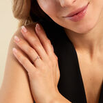 Bague Serenity Plaque Or Jaune Oxyde De Zirconium - Bijoux fantaisie Femme | Marc Orian