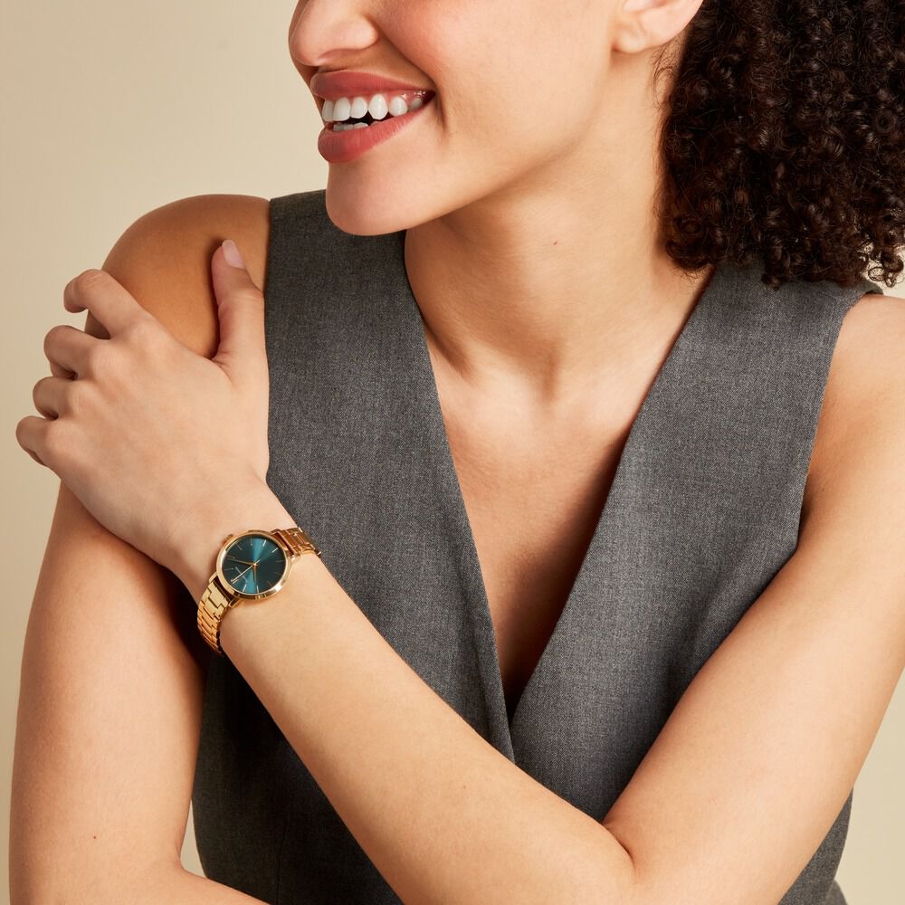 Montre Pierre Lannier Chouquette Vert - Montres étanches Femme | Marc Orian