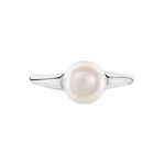 Bague Argent Blanc Perle De Culture - Bijoux fantaisie Femme | Marc Orian