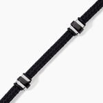 Bracelet Etienne Acier Blanc - Bracelets cordons Homme | Marc Orian