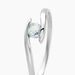 Bague Tiphaine Or Blanc Topaze - Bagues pierres fines Femme | Marc Orian