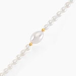 Bracelet Akil Or Jaune Perle De Culture - Bracelets cha&icirc;nes Femme | Marc Orian