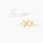 Boucles D'Oreilles Puces Usagi Or Jaune - Puces Femme | Marc Orian