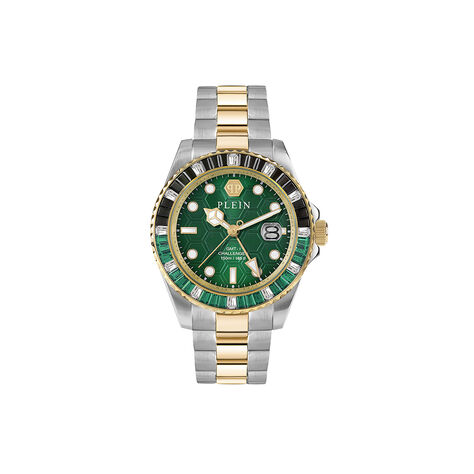 Montre Philipp Plein Gmt-i Challenger Vert - Montres étanches Homme | Marc Orian