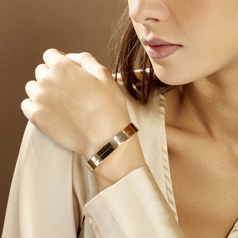 Bracelet Jonc Jeanne-lise Plaqué Or Jaune - Bracelets joncs Femme | Marc Orian