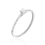 Bague Solitaire Or Blanc Nyala Diamants - Solitaires Femme | Marc Orian