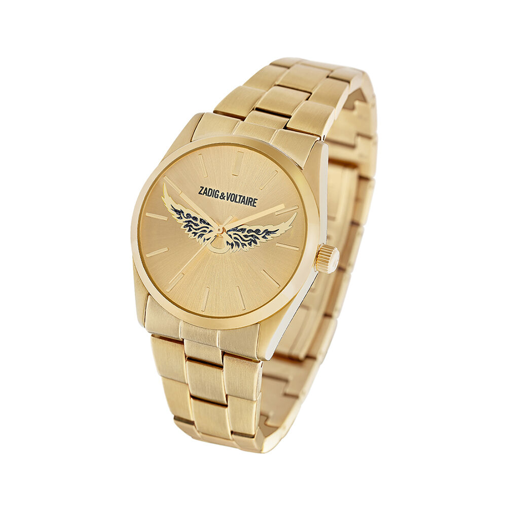 Montre Zadig & Voltaire Dor&eacute; - Montres &eacute;tanches Femme | Marc Orian
