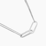 Collier Andrea Argent Blanc - Colliers fantaisie Femme | Marc Orian