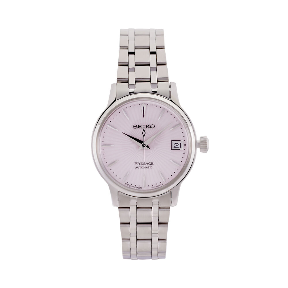 Montre Seiko Presage Rose - Montres automatiques Femme | Marc Orian
