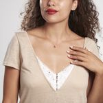 Collier Anh Argent Rose - Colliers fantaisie Femme | Marc Orian