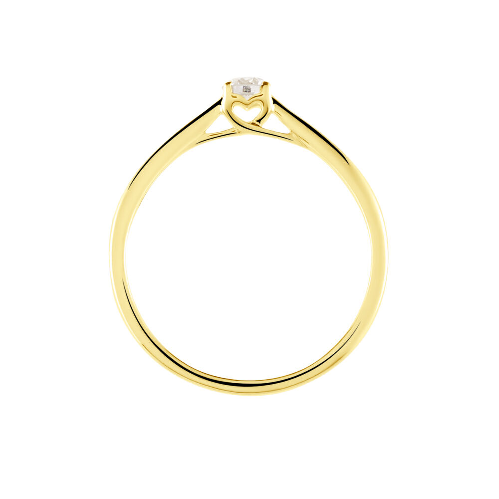 Bague Solitaire Vicoeuria Or Jaune Diamant - Solitaires Femme | Marc Orian