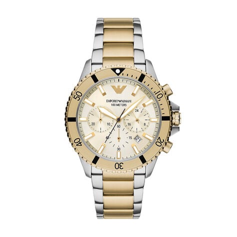 Montre Emporio Armani Doré - Montres étanches Homme | Marc Orian