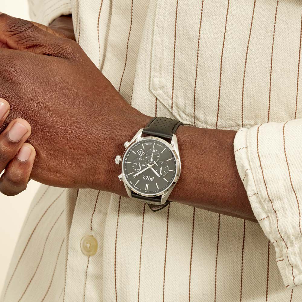 Montre Boss Champion Noir - Montres étanches Homme | Marc Orian
