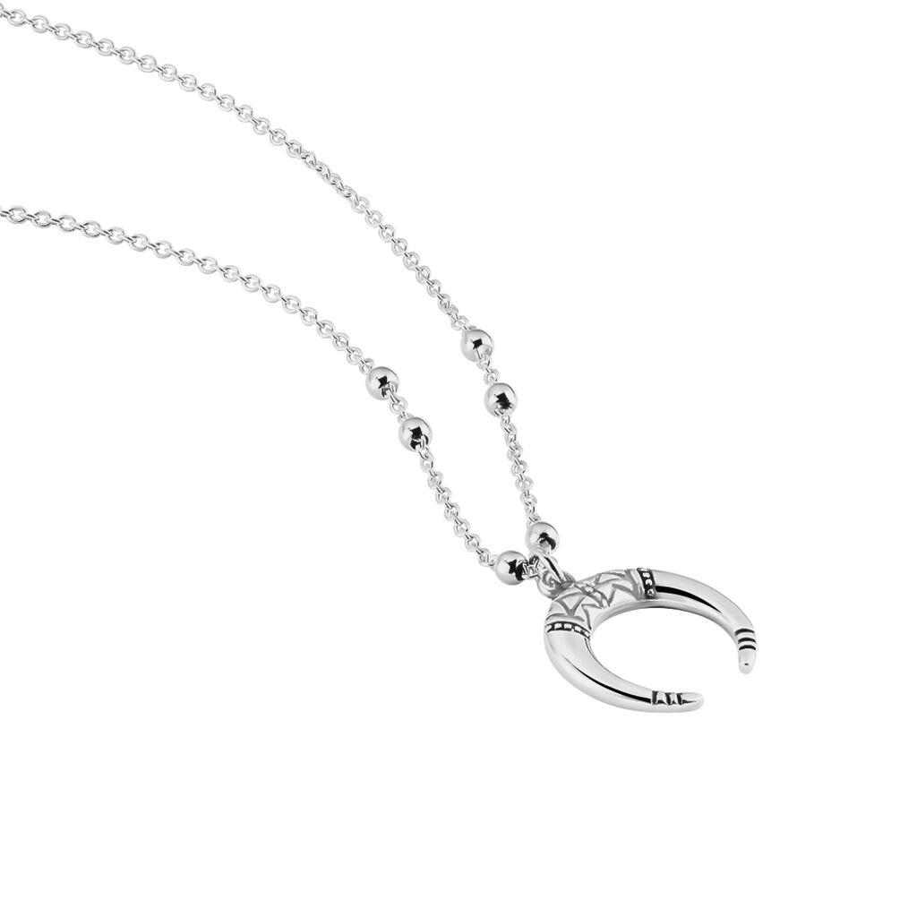 Collier Gipsy Argent Blanc - Colliers Femme | Marc Orian