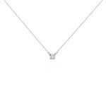 Collier Ponama Or Blanc Oxyde De Zirconium - Colliers avec pierres Femme | Marc Orian