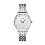 Montre Cluse Minuit Date Argent&eacute; - Montres &eacute;tanches Femme | Marc Orian