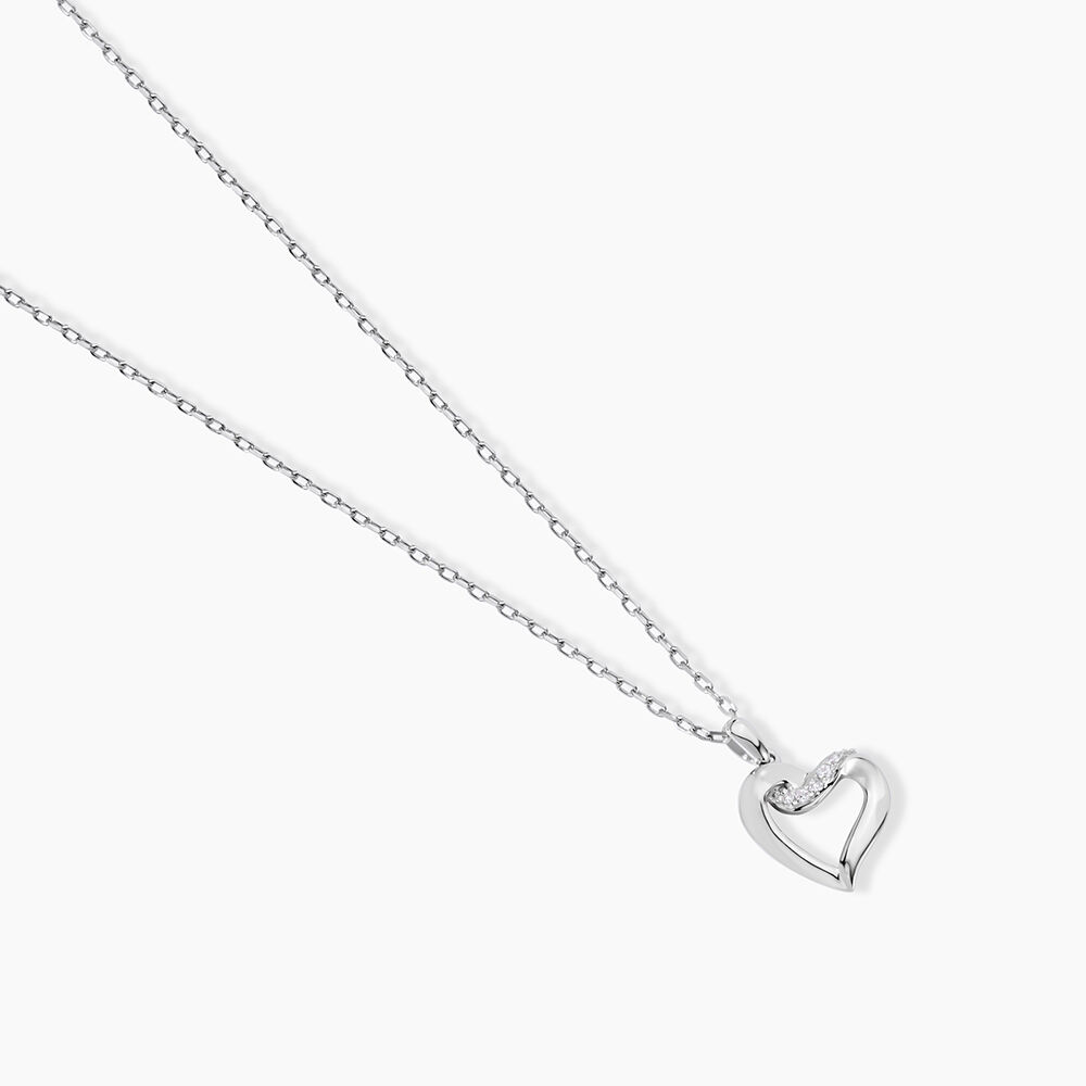 Collier Kaina Or Blanc Diamant - Colliers avec pierres Femme | Marc Orian