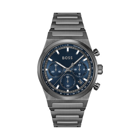Montre Boss Candor Chrono Bleu - Montres &eacute;tanches Homme | Marc Orian