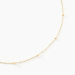 Collier Bookers  Or Jaune - Colliers ras du cou Femme | Marc Orian