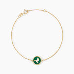 Bracelet Hagen Or Jaune - Bracelets Medailles Femme | Marc Orian