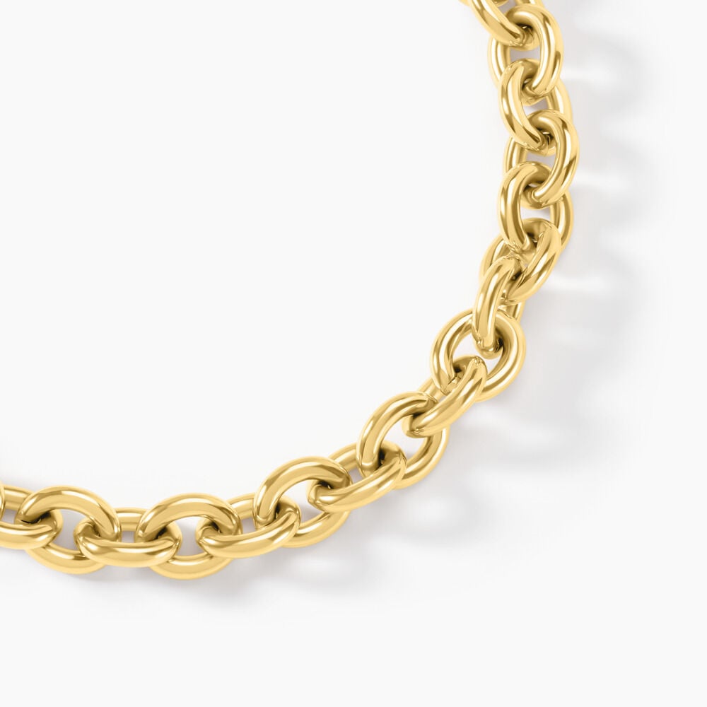 Collier Dafnie Acier Jaune - Colliers fantaisie Femme | Marc Orian