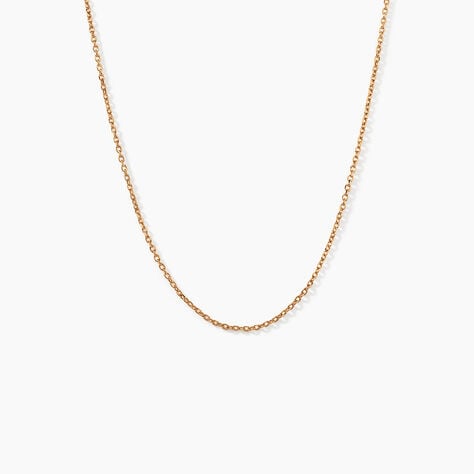 Cha&icirc;ne Vince Plaqu&eacute; Or Jaune - Colliers fantaisie Femme | Marc Orian