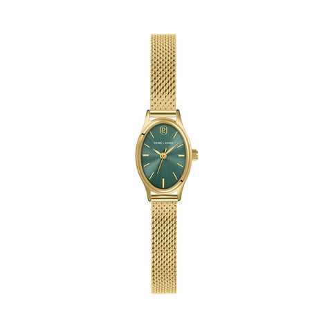 Montre Pierre Lannier Lannier Ovalia Vert - Montres &eacute;tanches Femme | Marc Orian
