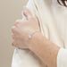 Bracelet Argent Blanc Paros - Bracelets fantaisie Femme | Marc Orian