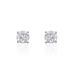 Boucles D'oreilles Puces Aphrodite Or Blanc Diamant - Puces Famille | Marc Orian